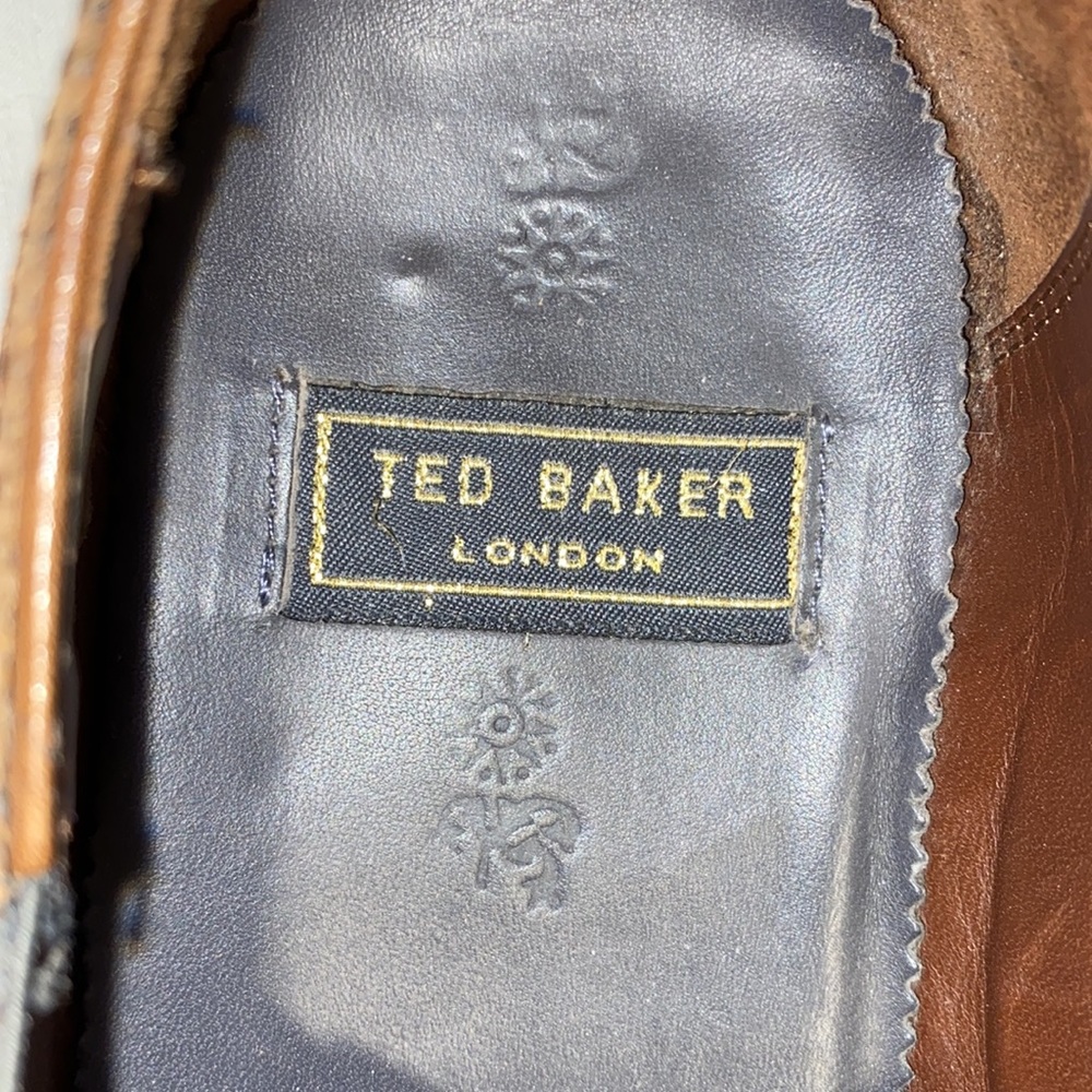 TED BAKER Western Square Toe Leather Loafer - Picture 3 of 7